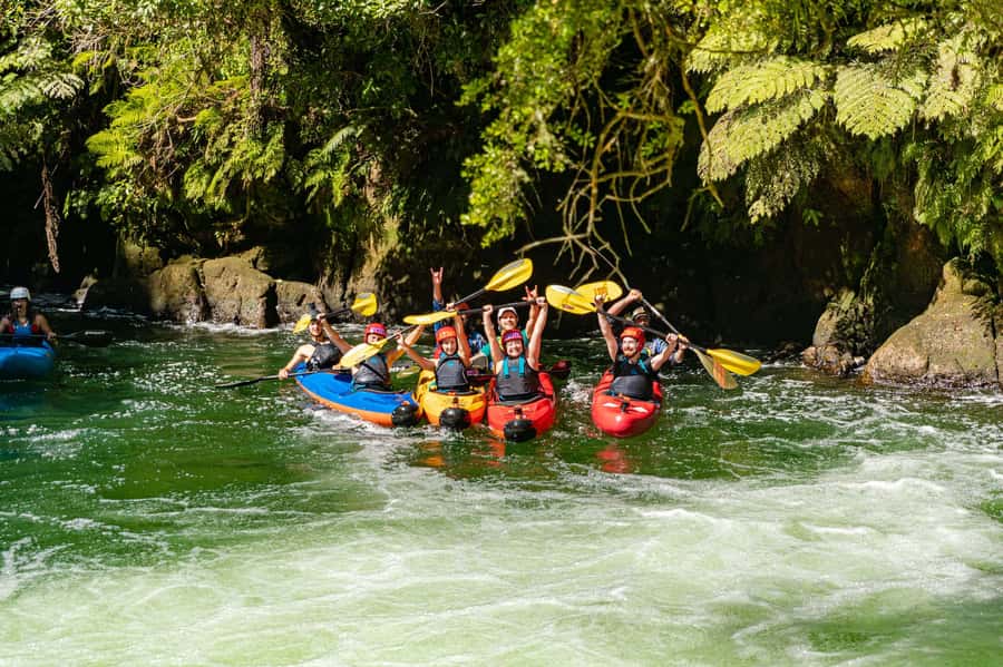 Epic Tandem Kayak Tour down the Kaituna River Waterfalls - Price and value: is $177 worth 2 hours of real water?