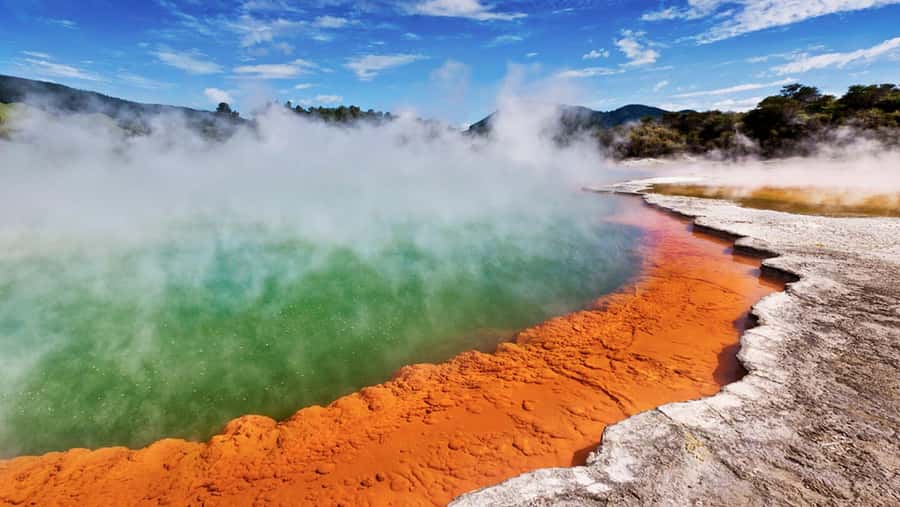 Ex Hamilton: Triple Deal WAI-O-TAPU, Redwood & Blue Springs - Wai-O-Tapu Thermal Wonderland and the Track 1 Self-Guided Walk