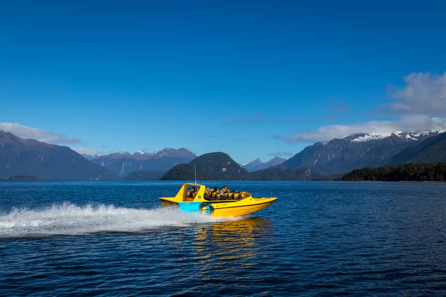 Fiordland: Jet Boat & Nature Walk Experience from Te Anau - From Te Anau to Queen’s Reach: getting on the Waiau River