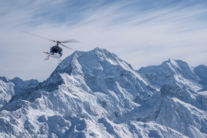 Fox Glacier and Mount Cook Helicopter Flight with Snow Landing - Quick hits before you fly