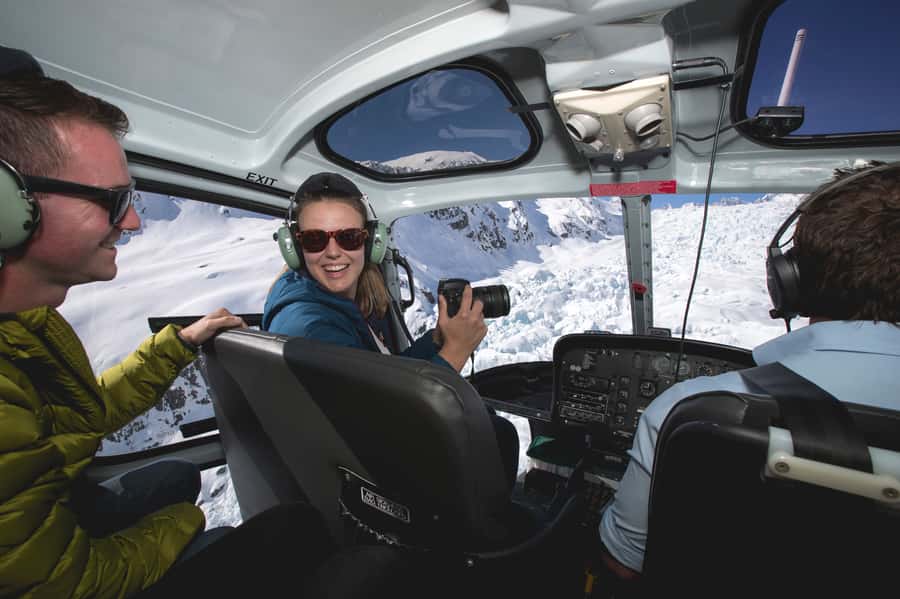 Fox Glacier: Scenic Helicopter Flight with Snow Landing - Spotting Icefalls and Crevasses From Above