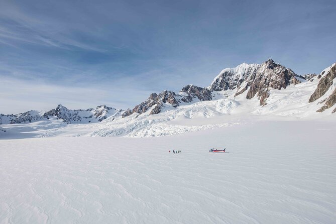 Fox Glacier: Twin Glacier Helicopter Flight with Snow Landing - The helicopter cabin setup: small group, open views, and photo strategy