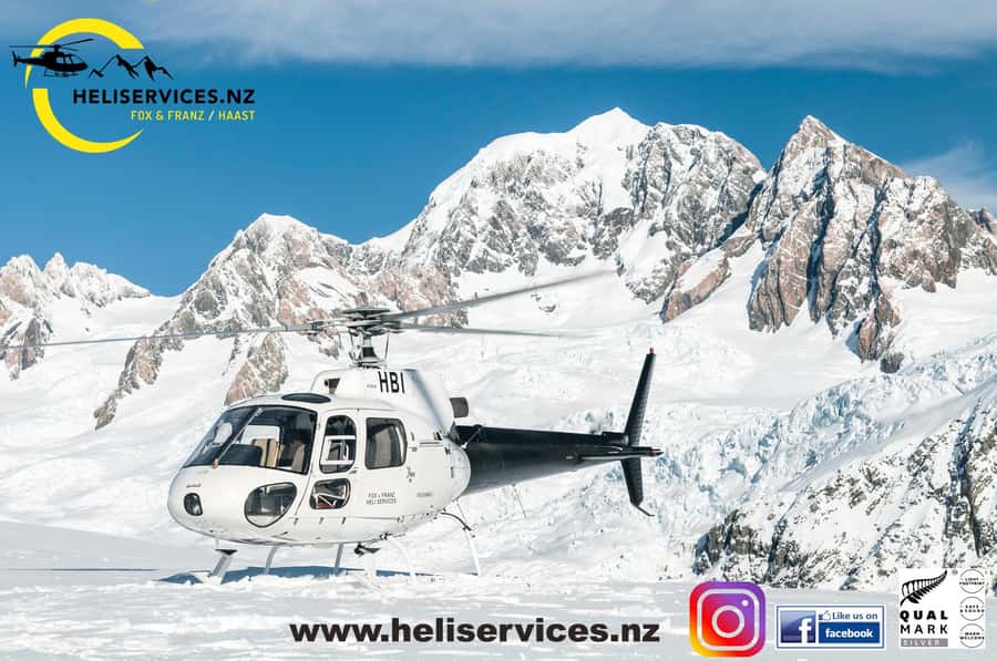 Franz Josef: The Grand Tour by Helicopter with Snow Landing - Depart Franz Josef and get the Southern Alps instantly