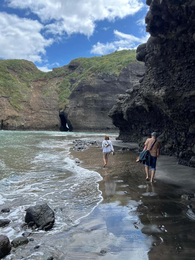 From Auckland: Guided Tour of Piha with Scenic Beach Walks - Arrival at Piha: South Piha cliffs first, then the North Piha loop