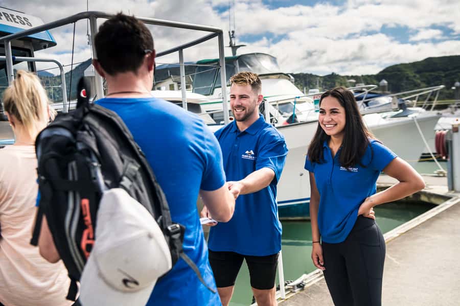 From Havelock: Marlborough Sounds Mail Boat Full-Day Cruise - A working postie run, not just another cruise