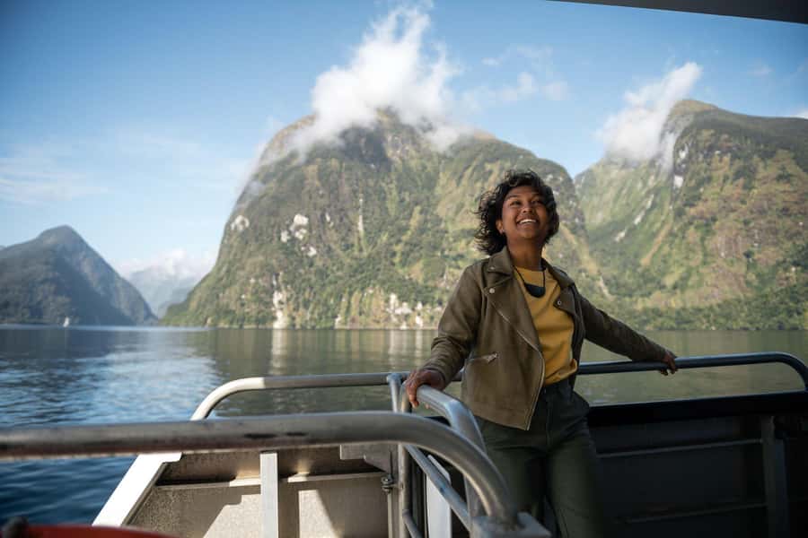 From Manapouri: Doubtful Sound Wilderness Day Trip - Deep Cove and the Patea Explorer catamaran, your main Doubtful Sound time