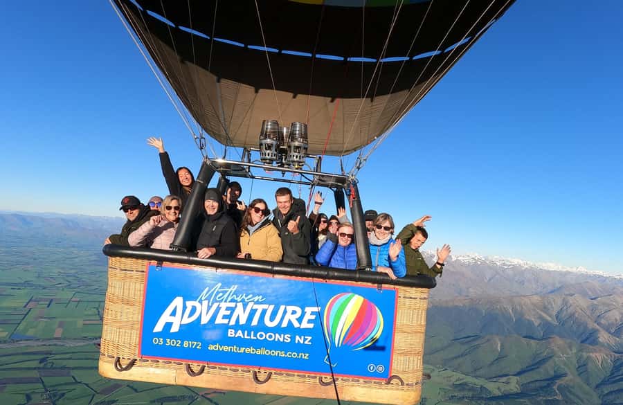 From Methven: Hot Air Balloon Flight in Canterbury with Wine - Key points before you book