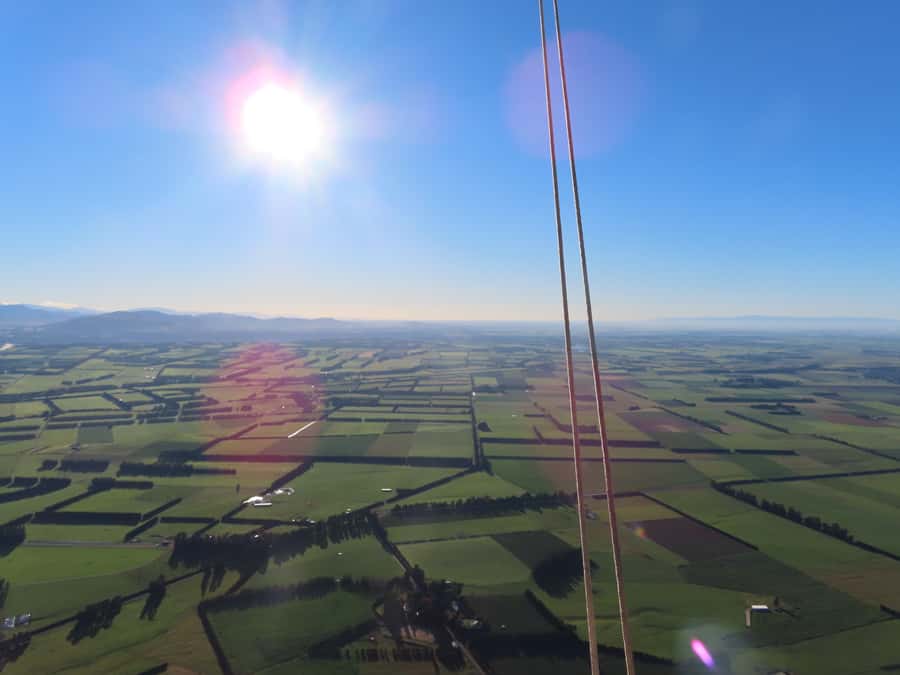 From Methven: Hot Air Balloon Flight in Canterbury with Wine - On the ground with Graeme’s team: setup, safety, and the mud reality