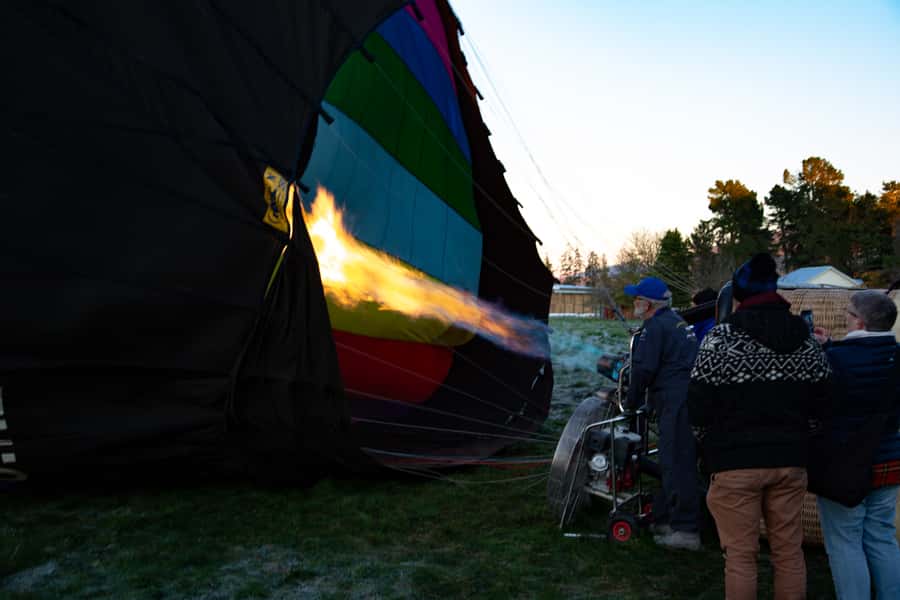 From Methven: Hot Air Balloon Flight in Canterbury with Wine - Price and value: is $227 good value for a balloon flight with wine?