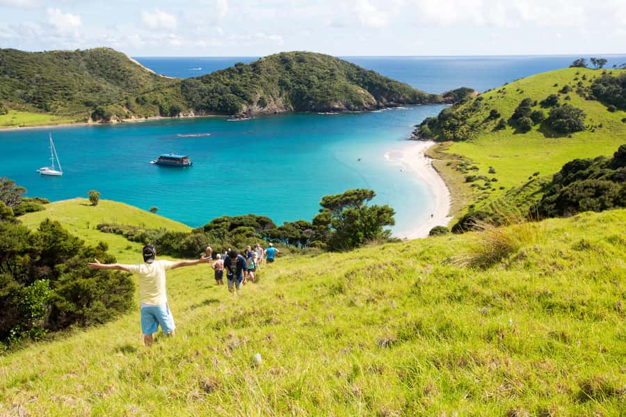 From Paihia: The Rock Adventure Overnight Cruise - Island Exploring and Snorkeling, Plus WWII and Maori Fortifications
