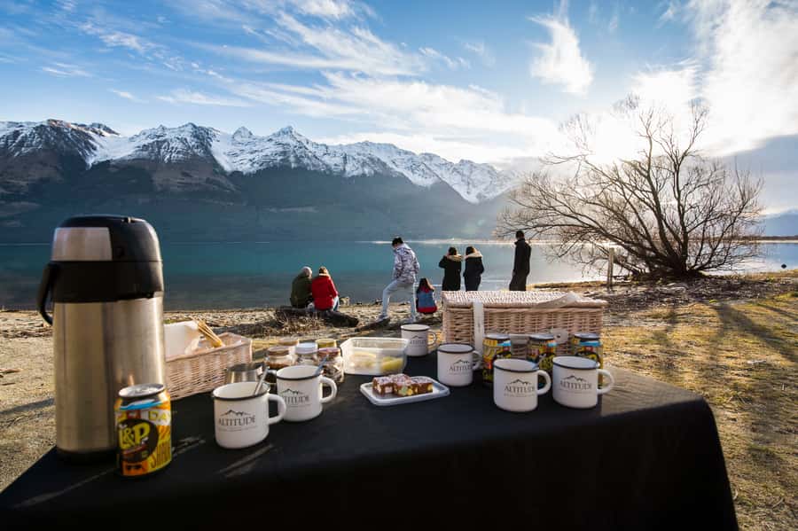 From Queenstown: Glenorchy and Paradise Scenic Half-Day Tour - Glenorchy time: the red shed vibe, a quick walk, and Māori history