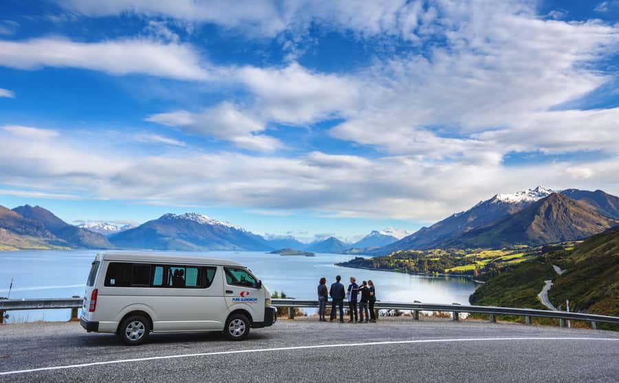 From Queenstown: Lord Of The Rings Tour to Glenorchy - Entering the Glenorchy Road, the real start of Middle-earth
