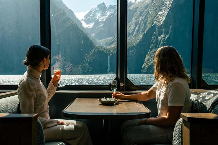 From Queenstown: Milford Sound Business Class with Cruise - Business-Class Mercedes Comfort on the Milford Road