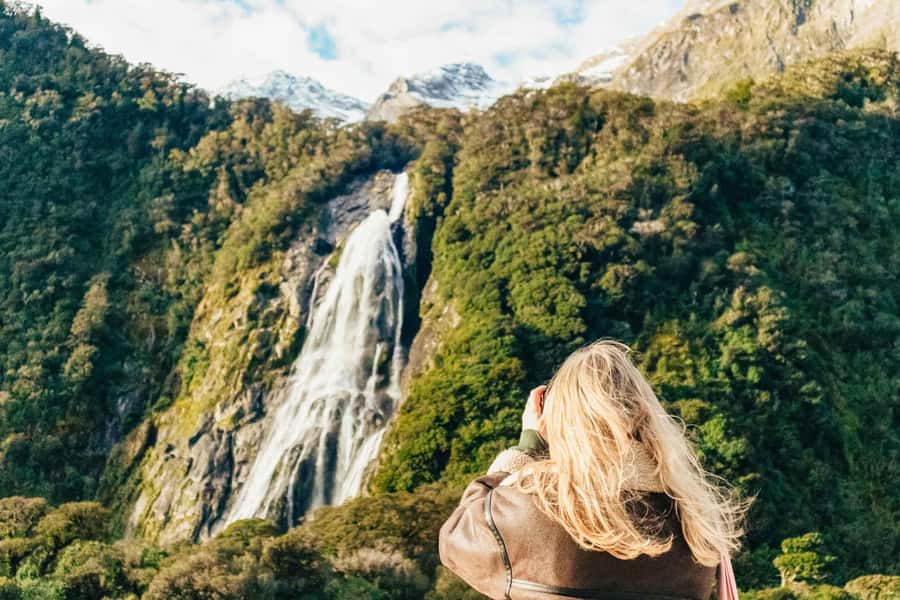 From Queenstown: Milford Sound Cruise and Coach Day Tour - Photo-stop trio on the way: Eglinton Valley, Mirror Lakes, Monkey Creek