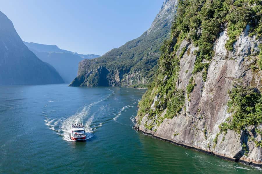 From Queenstown: Milford Sound Day Trip on Premium Coach - Milford Sound cruise: where the best views actually happen