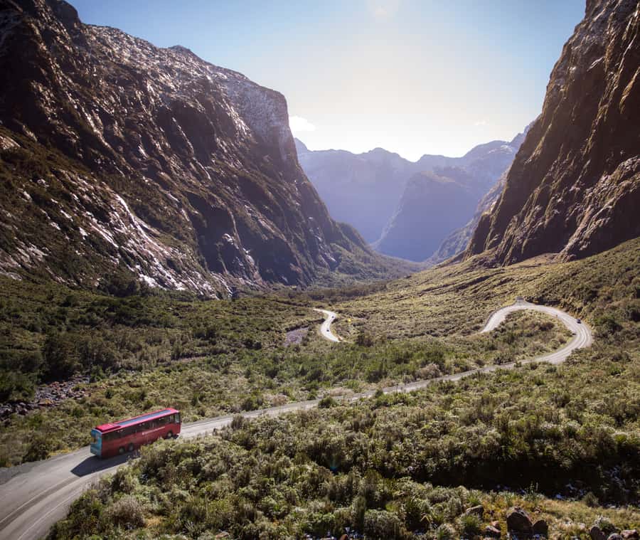 From Queenstown: Milford Sound Discover More Longest Cruise - Milford Road stops, Mirror Lakes and Eglinton Valley in real time