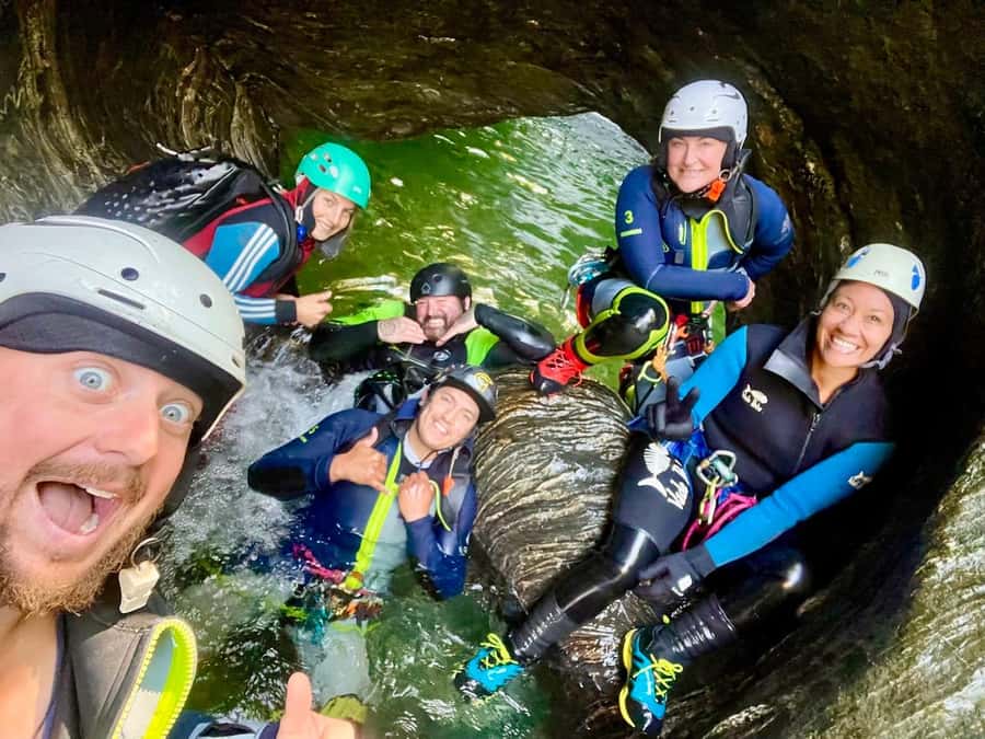 From Queenstown: Mount Aspiring Full-Day Canyoning Adventure - Entering the Mt Aspiring National Park section of the route