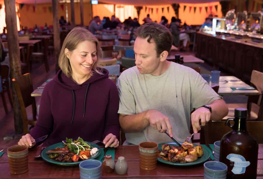 From Rotorua: Hobbiton Movie Set Tour with Festive Lunch - Green Dragon™, the Mill, and the double arched bridge