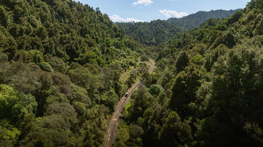 From Taumarunui: The Republic Rail Cart Adventure - Rail carts through the Forgotten World: tunnels, bridges, and the 1.5 km hit