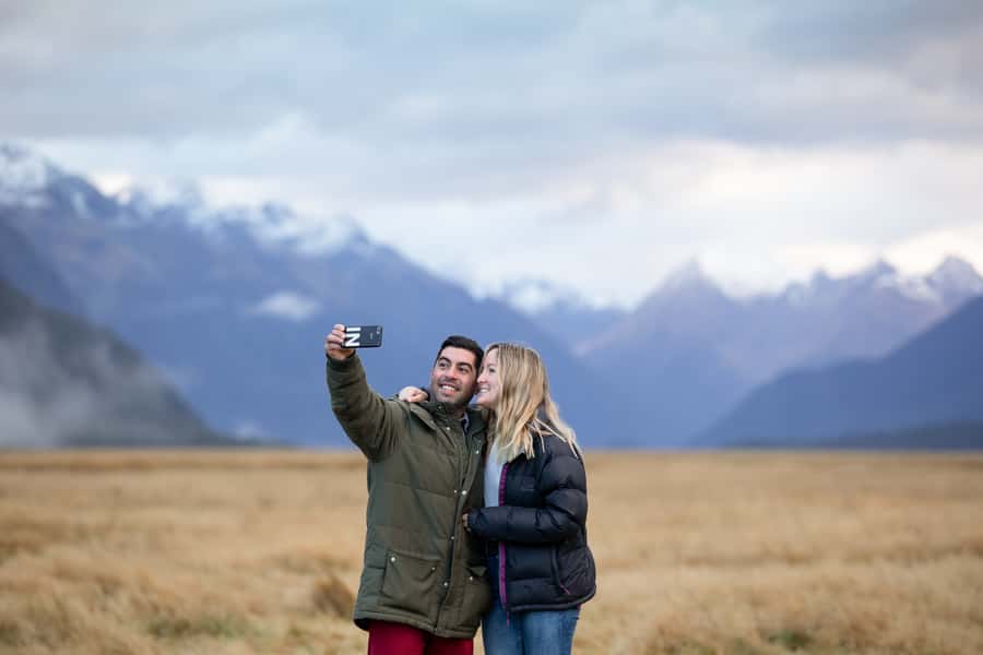 From Te Anau: Milford Sound Cruise & Glass-Roof Coach Tour - Fiordland stops that earn their time: Eglinton Valley, Christie Falls, Mirror Lakes