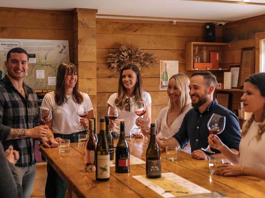 Gourmet Food and Wine Tour with Lunch and Wine Tastings - The wine cave stop that changes the whole tone