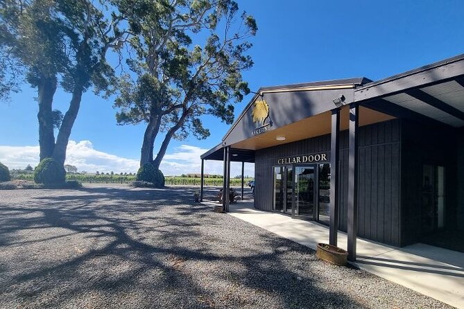 Great Escape Self-Guided Scenic Cycle Winery Tour from Napier - Black Barn Vineyards: your finish line with the 4pm shuttle