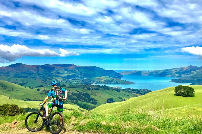 Guided Electric Mountain Bike Tour- Akaroa Explorer - The guided ride through Akaroa, French-village vibe, and the coast