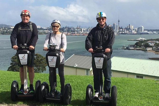 Guided North Head Fort Segway Tour in Devonport Auckland - Cruising back through beaches and parks into Devonport
