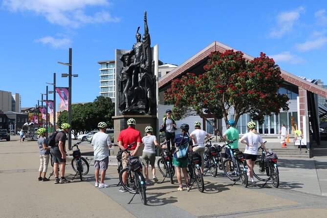 Guided Wellington Tour by Electric Bike - Queens Wharf waterfront to Oriental Bay, an easy win for first timers