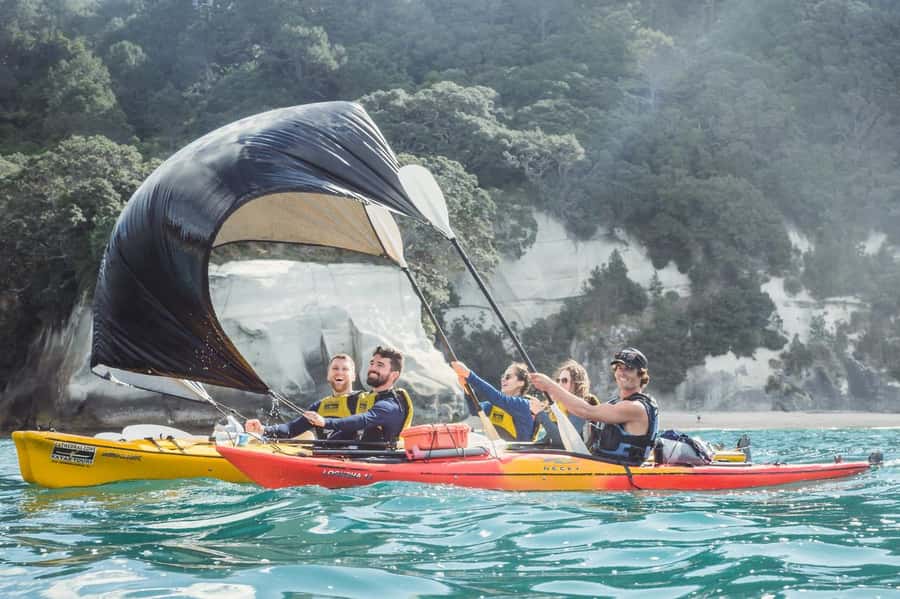 Hahei: Cathedral Cove Kayak Tour - Refreshments included - Stops Along The Way: More Than Just Water Time