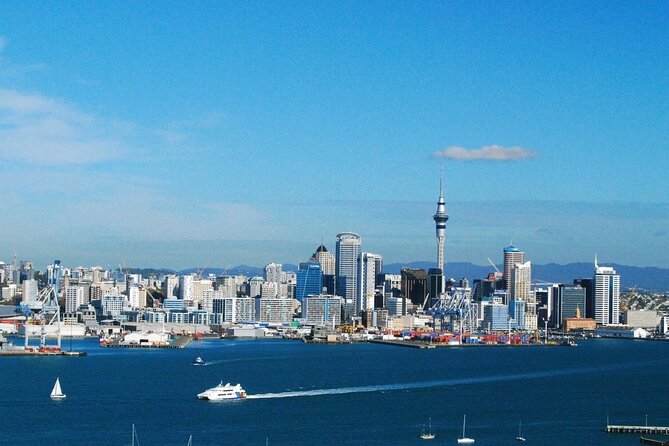 Half-day Discover Auckland City Sightseeing Tour - Little Shoal Bay Reserve: city views from across the water