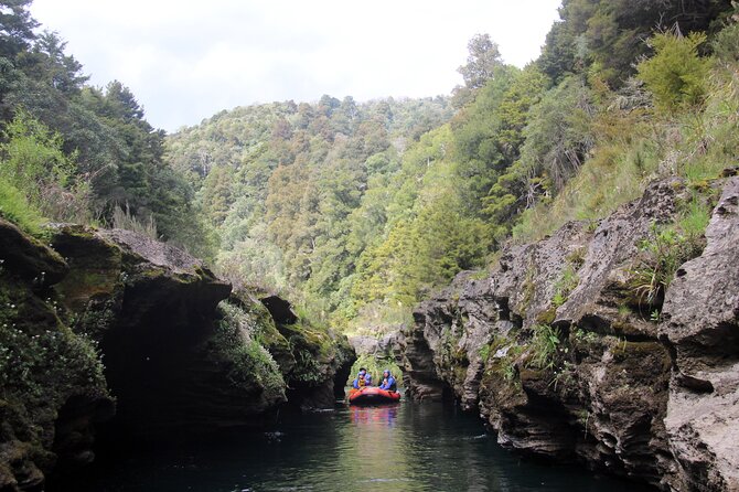 Half Day, Grade 5, White Water Rafting on the Rangitikei River - Teamwork on the raft: how to paddle when everything moves