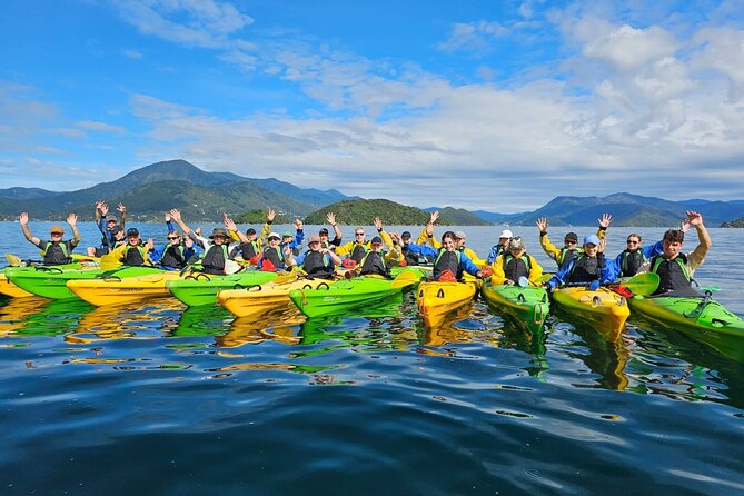 Half day Sea Kayak Guided Tour from Picton - Stop 1, Marlborough Sounds: learning to read the water