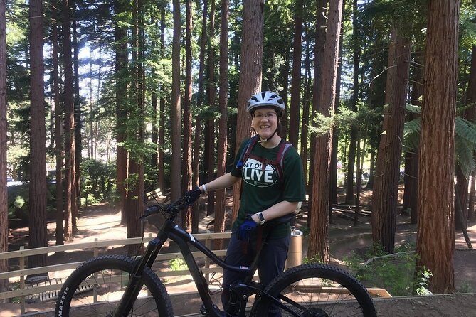 Half-Day Self-Guided Mountain Bike Journey through Whakarewarewa Redwood Forest - Getting Ready at the Waipa State Mill Road Start