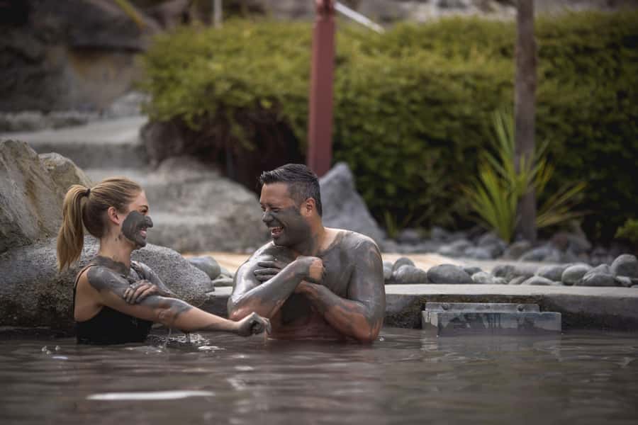 HELL'S GATE Mud Spa, Rotorua - Group Day Tour Ex Auckland - The real draw: Mud pools and a sulphur spa in one day