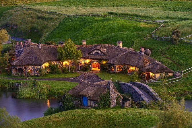 Hobbiton Movie Set Guided Day Tour with Lunch from Auckland - Hobbiton from Auckland, without a painfully early start