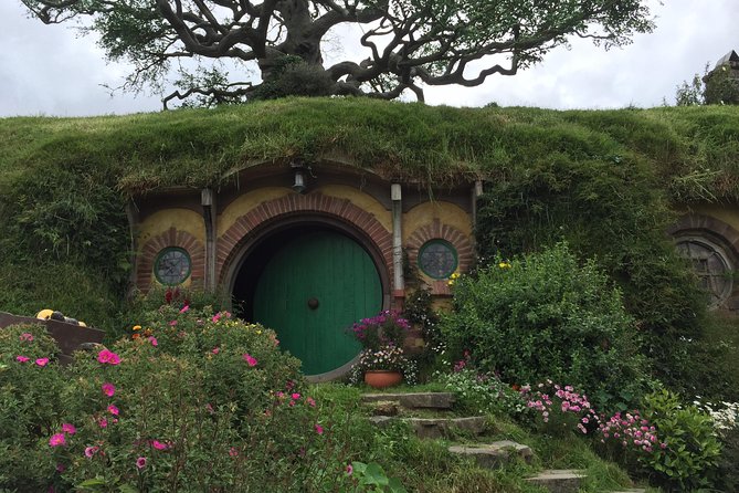 Hobbiton movie set tour and a lot more beautiful NZ sights - Hobbiton from Tauranga, not just a movie set stop