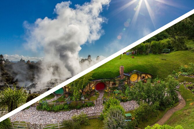 Hobbiton & Rotorua Small Group Day Tour inc Te Puia from Auckland - A long day out of Auckland, timed for the best part of both worlds