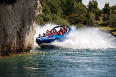 Hukafalls Jet Boat Ride in Taupo