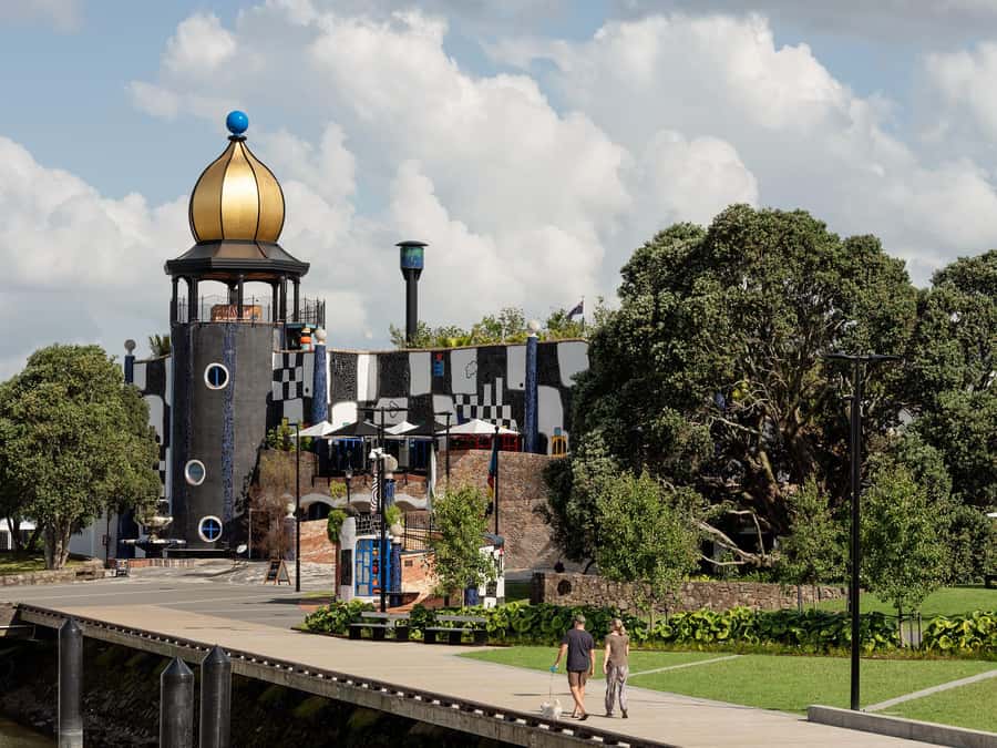 Hundertwasser Art Centre Admission Ticket - The Afforested Roof: A Living Part of the Ticket