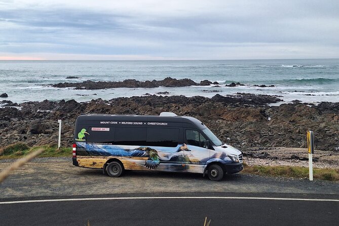 Invercargill to Dunedin via the Catlins Small Group 1 Way Tour - Papatowai lunch break and the Lost Gypsy Caravan creative stop