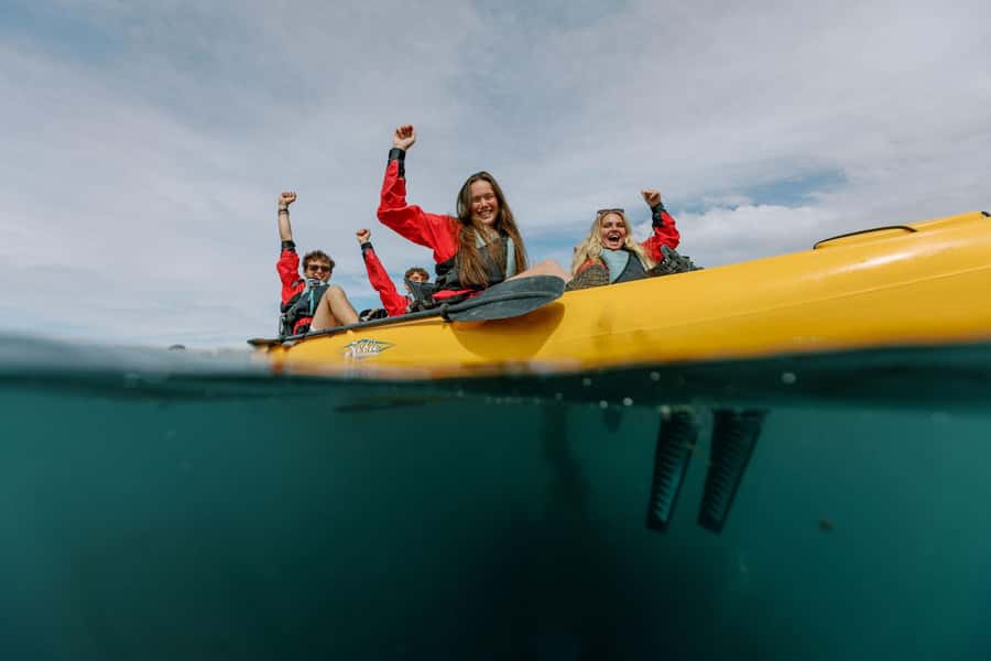 Kaikoura: Seal-Watching Pedal Kayak Tour - Getting ready at 18 Beach Road, plus the pre-trip mood