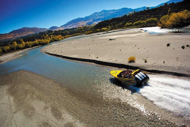 KJet Queenstown Jet Boat Ride on the Kawarau and Shotover Rivers - Lake Wakatipu Start: Remarkables Views and the First Jolt