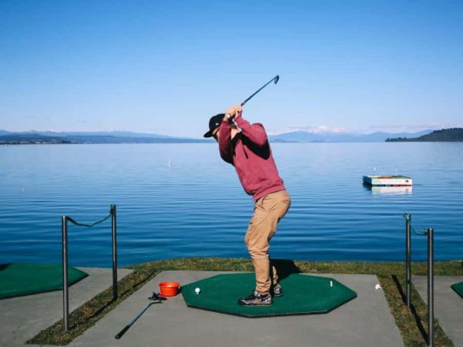 Lake Taupo: Hole in One Golf or Ball Blaster Challenge - Three Holes, Three Chances, and How the Prizes Work