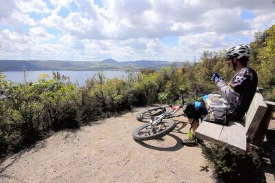 Lake Taupo – Maori Rock Carvings Package (Mountain Biking & Kayaking)