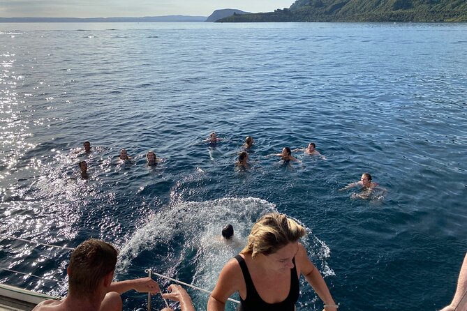 Lake Taupō Private Day Tour from Auckland to Māori Rock Carvings - Taupō waterfront stop, how to use your time well