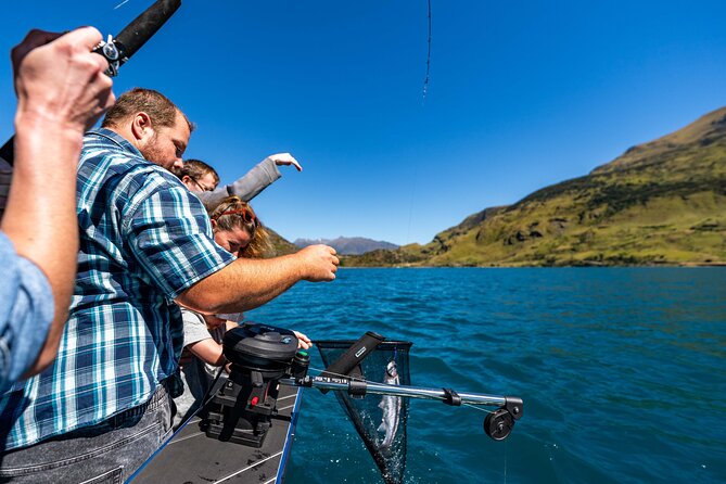 Lake Wakatipu Queenstown: 6 hour Fishing Adventure by Boat - Trout and salmon targets: shallow bites, deeper runs, and depth control
