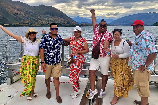 Lake Wanaka 1-Hour Cruise Including Wine and Cheese - What you actually get: free wine, cheese, and the bar setup