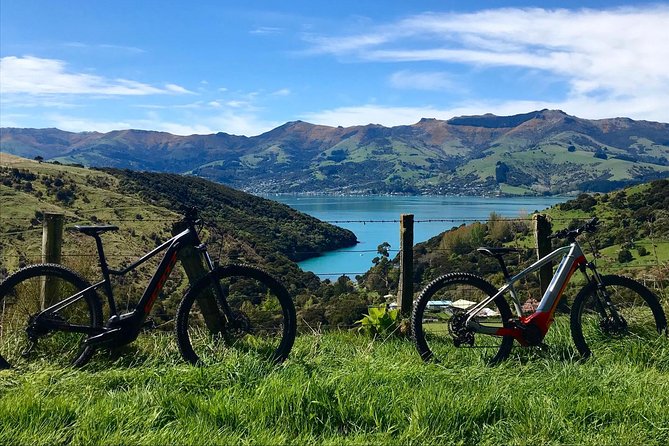 Lava Loop- Guided electric mountain bike tour in Akaroa - Fitness and comfort: moderate effort, mostly sealed roads