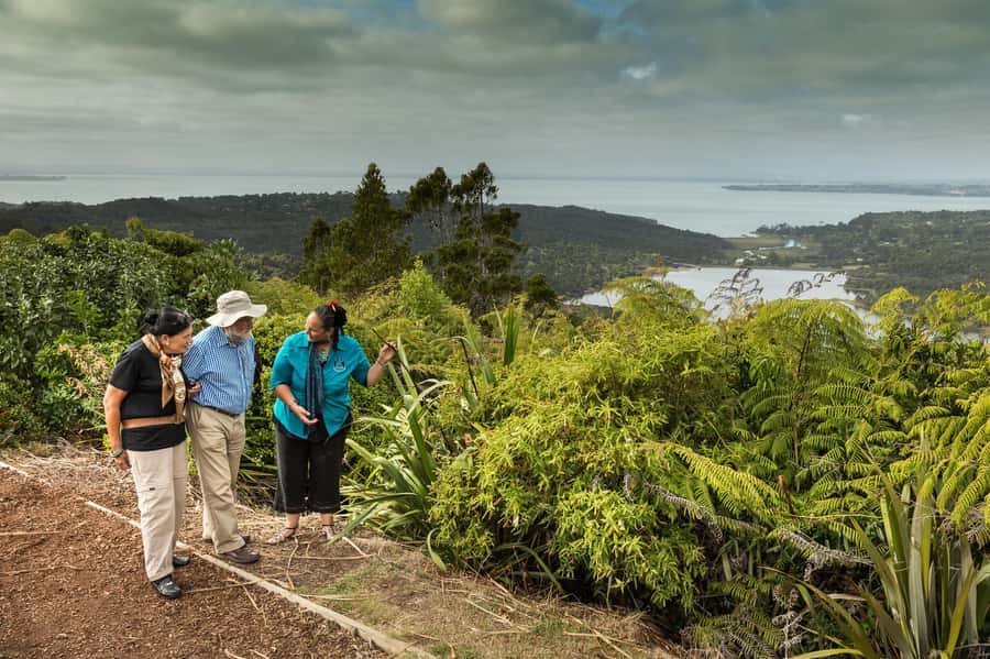 Luxury Auckland Maori Tour - Mission Bay for swimming, coffee breaks, and ocean air